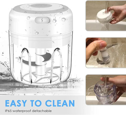 Portable Mini Wireless Electric Food Chopper